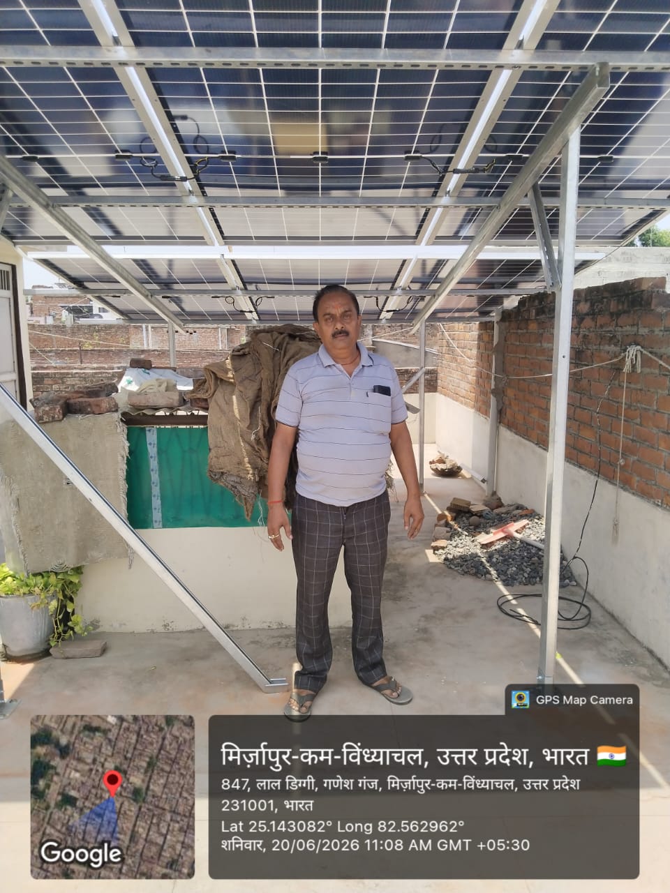Modern Bungalow Solar Installation
